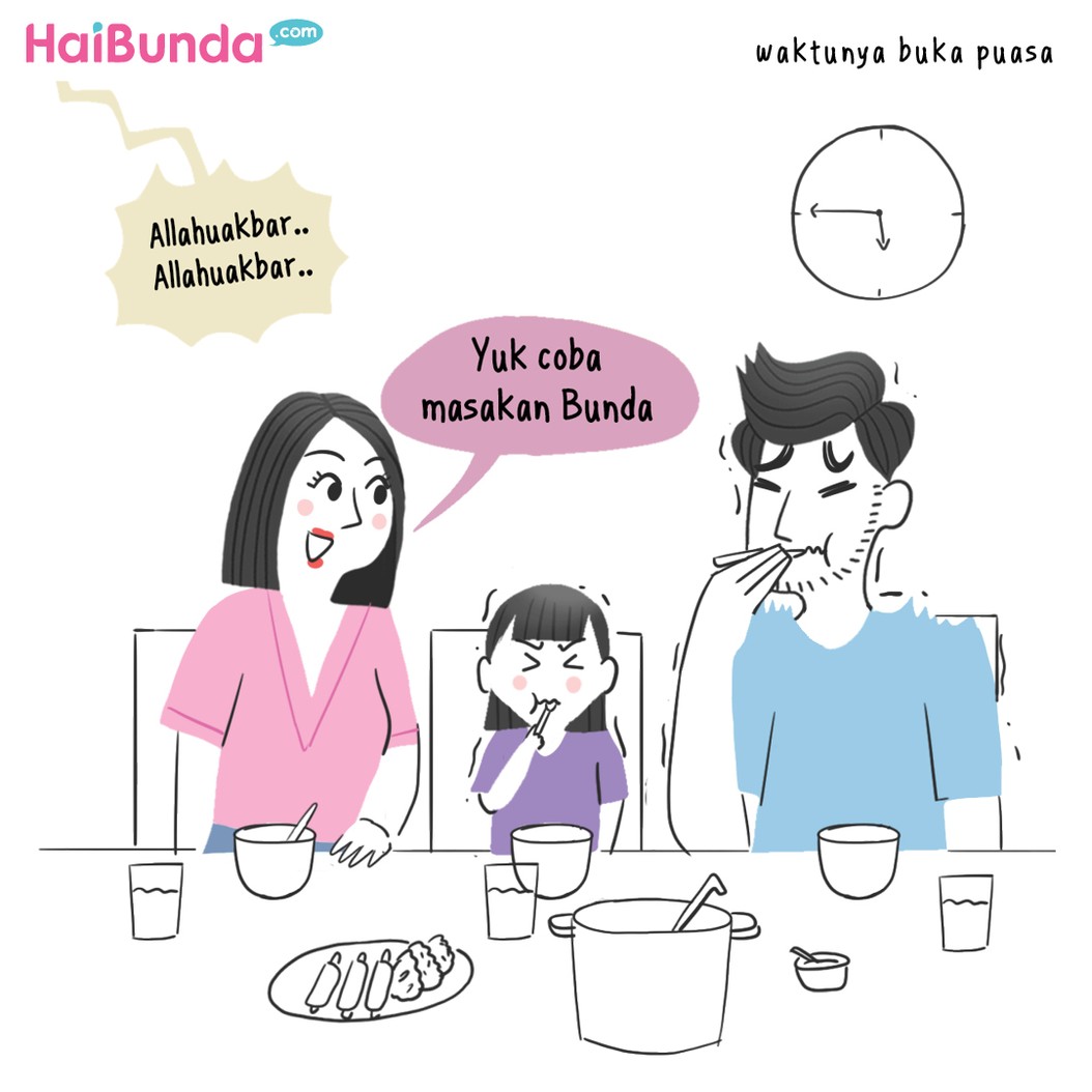 Komik Mencoba Resep Baru