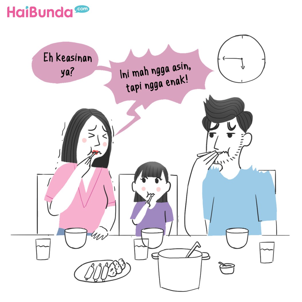 Komik Mencoba Resep Baru