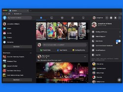 Tampilan Baru Facebook Meluncur dengan Dark Mode