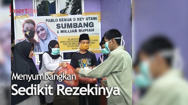 Pablo Benua Dan Rey Utami Sumbang Rp1 M dari Balik Penjara