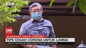 VIDEO: Tips Cegah Corona untuk Lansia