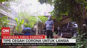 VIDEO: Tips Cegah Corona Untuk Lansia