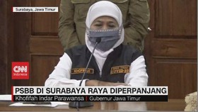 VIDEO: PSBB Surabaya Diperpanjang Hingga 25 Mei