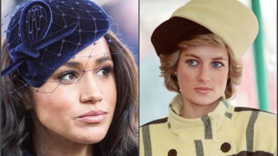 Putri Diana dan Meghan Markle