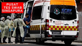 VIDEO : Singapura Bangun Pusat Tes Swab Bagi Pekerja Asing