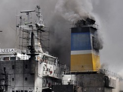Kapal Tanker Minyak Rusia Meledak di Laut Azov, 3 ABK Hilang