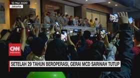 VIDEO: 29 Tahun Beroperasi, Gerai McD Sarinah Tutup