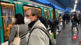 VIDEO: Pelonggaran Lockdown, Transportasi Paris Kembali Ramai