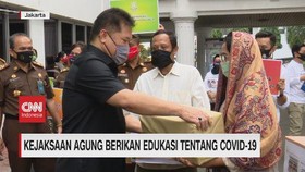 VIDEO: Kejaksaan Agung Berikan Edukasi Tentang Covid-19