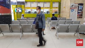 KAI Sebut Stasiun Gambir Sepi Penumpang Jelang Lebaran