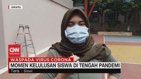 VIDEO: Momen Kelulusan Siswa di Tengah Pandemi