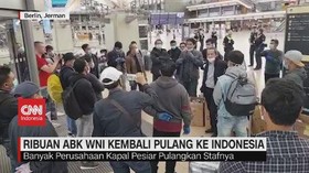 VIDEO: Ribuan ABK WNI Kembali Pulang ke Indonesia