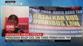 VIDEO: Buruh Tolak Pengusaha Cicil dan Tunda THR