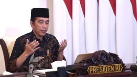Ikut Doa Lintas Agama, Jokowi Minta Sabar Hadapi Corona