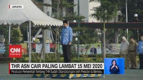 VIDEO: THR untuk ASN Cair Paling Lambat 15 Mei 2020
