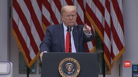 VIDEO: Trump Sudahi Konpers Usai Berdebat dengan Wartawan