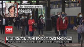 VIDEO: Pemerintah Prancis Longgarkan Lockdown