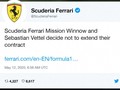 VIDEO: Vettel Tinggalkan Ferrari Usai Musim 2020