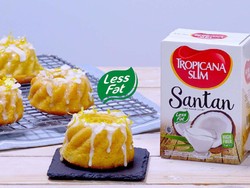 Yummy! Yuk Cobain Menu Camilan Rendah Lemak: Kue Lemon Kelapa