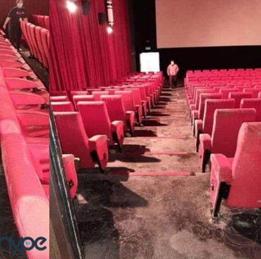 Viral Kursi Bioskop Berjamur karena Pandemi Corona
