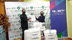 Dompet Amal TRANSMEDIA -CT ARSA Kembali Sumbang Donasi APD