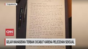 VIDEO: Gelar Mahasiswa Terbaik Dicabut Karena Pelecehan
