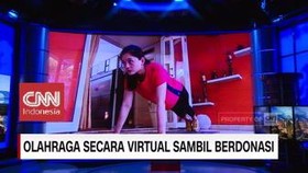 VIDEO: Olahraga Secara Virtual Sambil Berdonasi