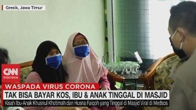 VIDEO: Tak Bisa Bayar Kos, Ibu & Anak Tinggal di Masjid