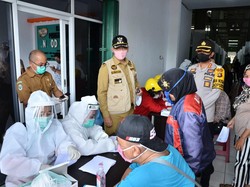 25 Pedagang di 13 Pasar Tradisional Jambi Reaktif Corona, Diisolasi di RS