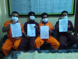 Diduga Jadi Provokator Aksi Blokir Jalan, 4 Pemuda di Dompu NTB Ditangkap