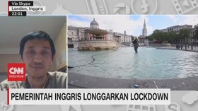 VIDEO: Pemerintah Inggris Longgarkan Lockdown