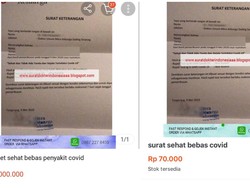 Video 2 Sindikat Pembuat Surat Keterangan Bebas COVID-19 Dibekuk!