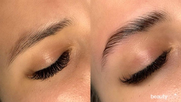 Brow Lamination, Tren Terbaru dengan Alis Penuh dan Rapi