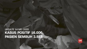 VIDEO: 14 Mei, Kasus Positif Covid-19 Tembus 16 Ribu
