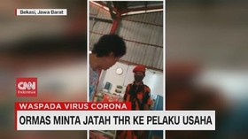 VIDEO: Ormas Minta Jatah THR ke Pelaku Usaha