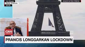 VIDEO: Prancis Longgarkan Lockdown