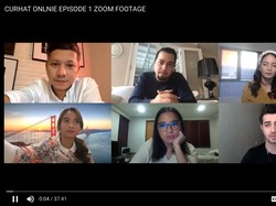 Cerita Fachri Albar Syuting Bersama dalam Curhat Online
