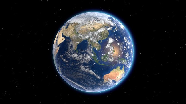 Bumi dan planet-planet terlihat berbentuk bulat seperti bola. Mengapa demikian?