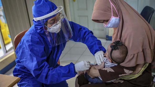 Satgas mencatat angka terakhir sebaran kasus Covid di Kabupaten Bangka untuk usia balita mencapai 225 anak, dan satu meninggal.