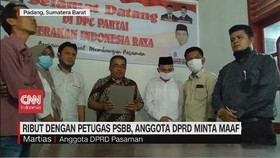 VIDEO: Ribut dengan Petugas PSBB, Anggota DPRD Minta Maaf
