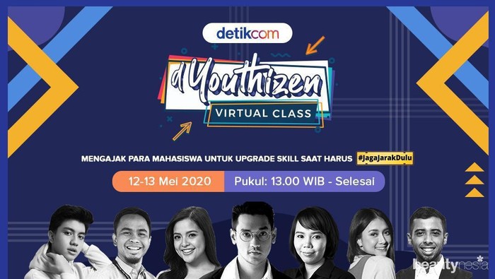 dYouthizen Virtual Class Hadir Lagi dengan Dosen Tamu yang Gak Kalah Menarik!