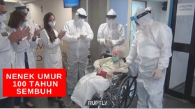 VIDEO: Nenek 100 Tahun Sembuh Dari Covid-19