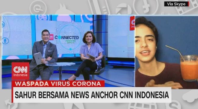 Video Sahur Bersama News Anchor Cnn Indonesia Azizah Hanum