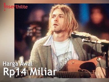 Gitar Akustik Ikonik Milik Kurt Cobain Akan Dilelang