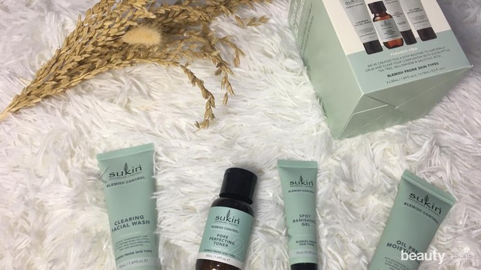 Punya Masalah Kulit Berjerawat? Usir dengan Rangkaian Blemish Control dari Sukin!