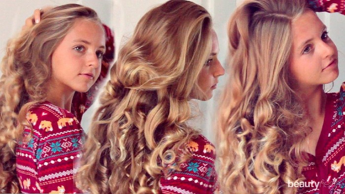 Lagi Viral! Ini Cara Praktis Mengeriting Rambut dengan Kaos Kaki