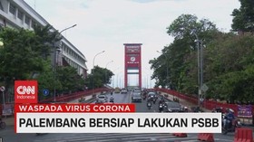 VIDEO: Palembang Bersiap Lakukan PSBB