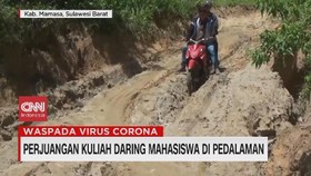 VIDEO: Perjuangan Kuliah Daring Mahasiswa di Pedalaman