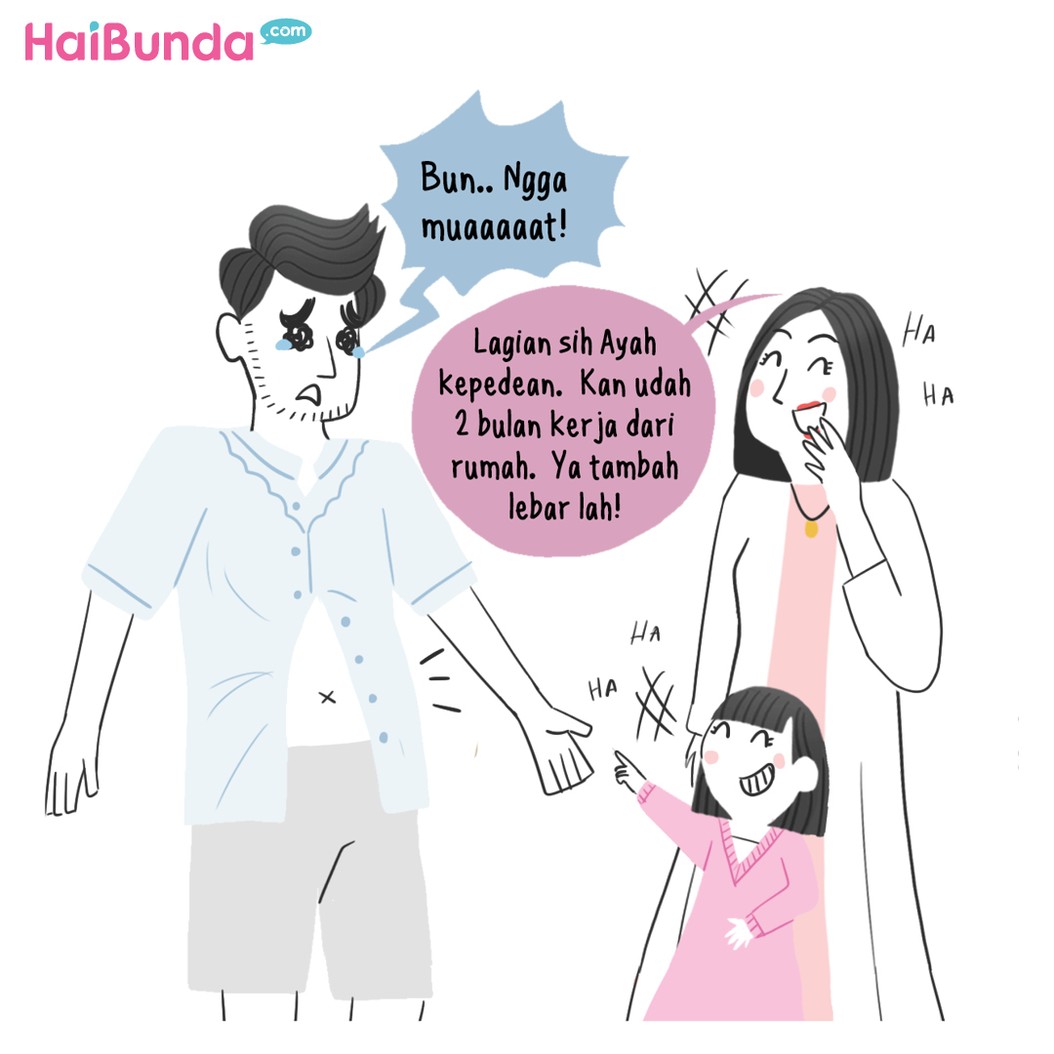 Komik Bunda Baju Lebaran
