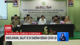 VIDEO: Dibolehkan, Salat Id di Daerah Bebas Covid-19